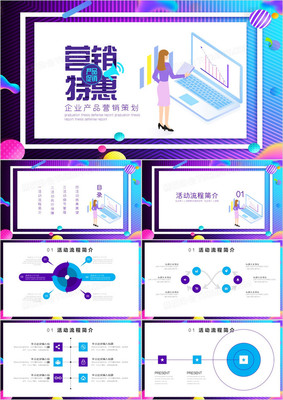 商务企业产品营销策划方案汇报